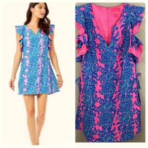 🩷EUC 00 HTF Astara dress in Dilly Dally🩷